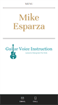 Mobile Screenshot of guitarvoiceinstruction.com